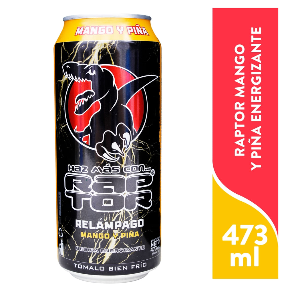 Energizante Raptor Relam Mang Pina 473ml