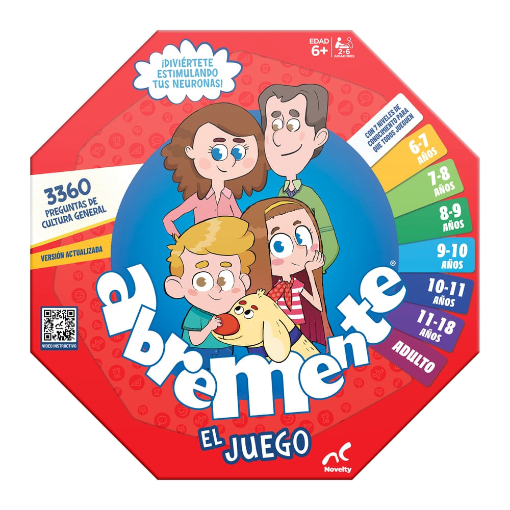 Juego De Mesa Novelty Play Bac en Familia Abremente