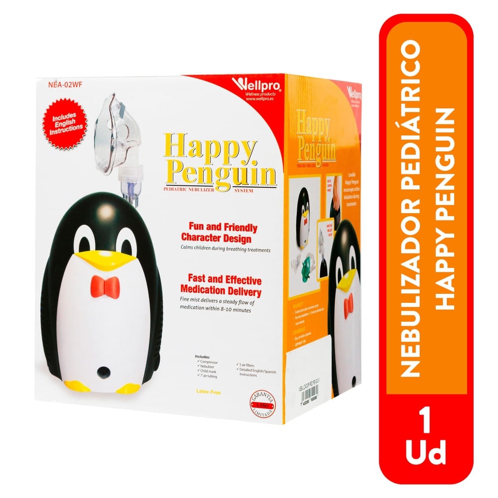 Nebulizador Wellpro Happy Penguin - unidad-Precio indicado por nebulizador
