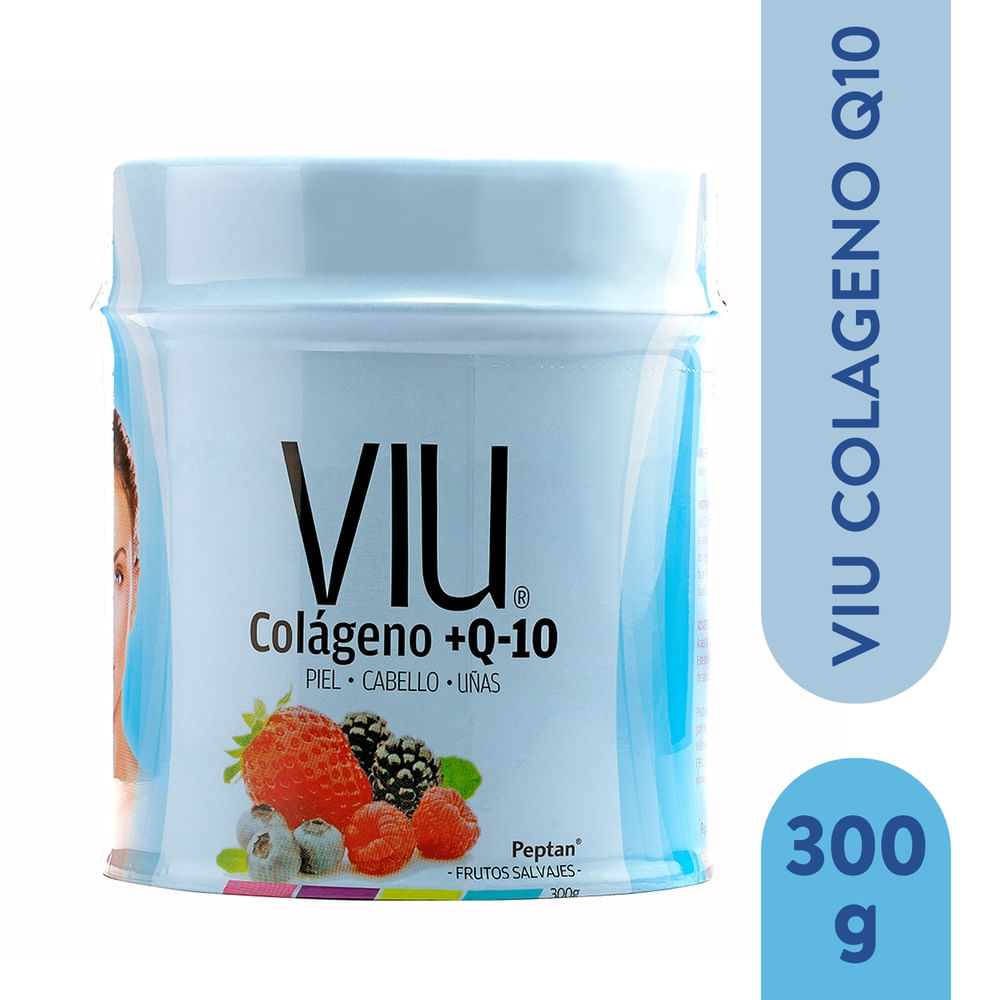 Colágeno hidrolizado VIU Coenzima Q10 - 300 g-Precio indicado por mujer y/o prenatal