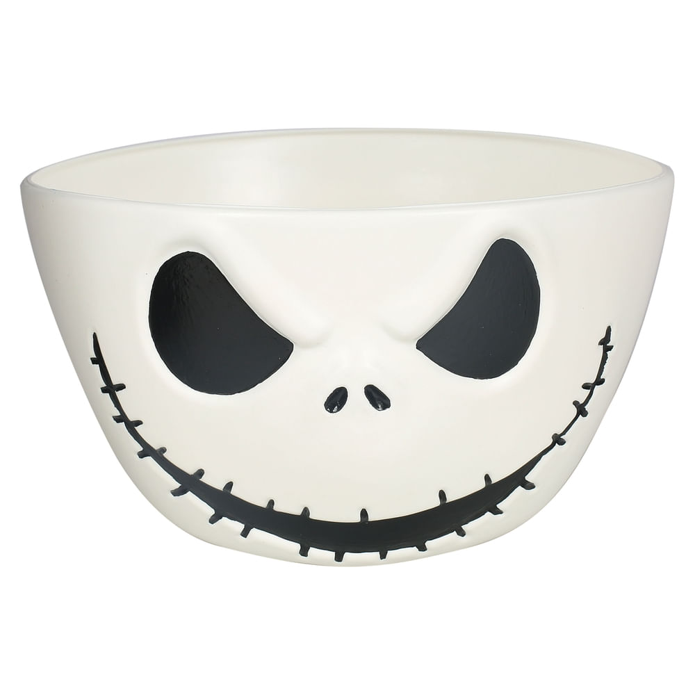Recipiente para dulces The Nightmare Before Jack con diseño decorativo Halloween - 7 pulgadas