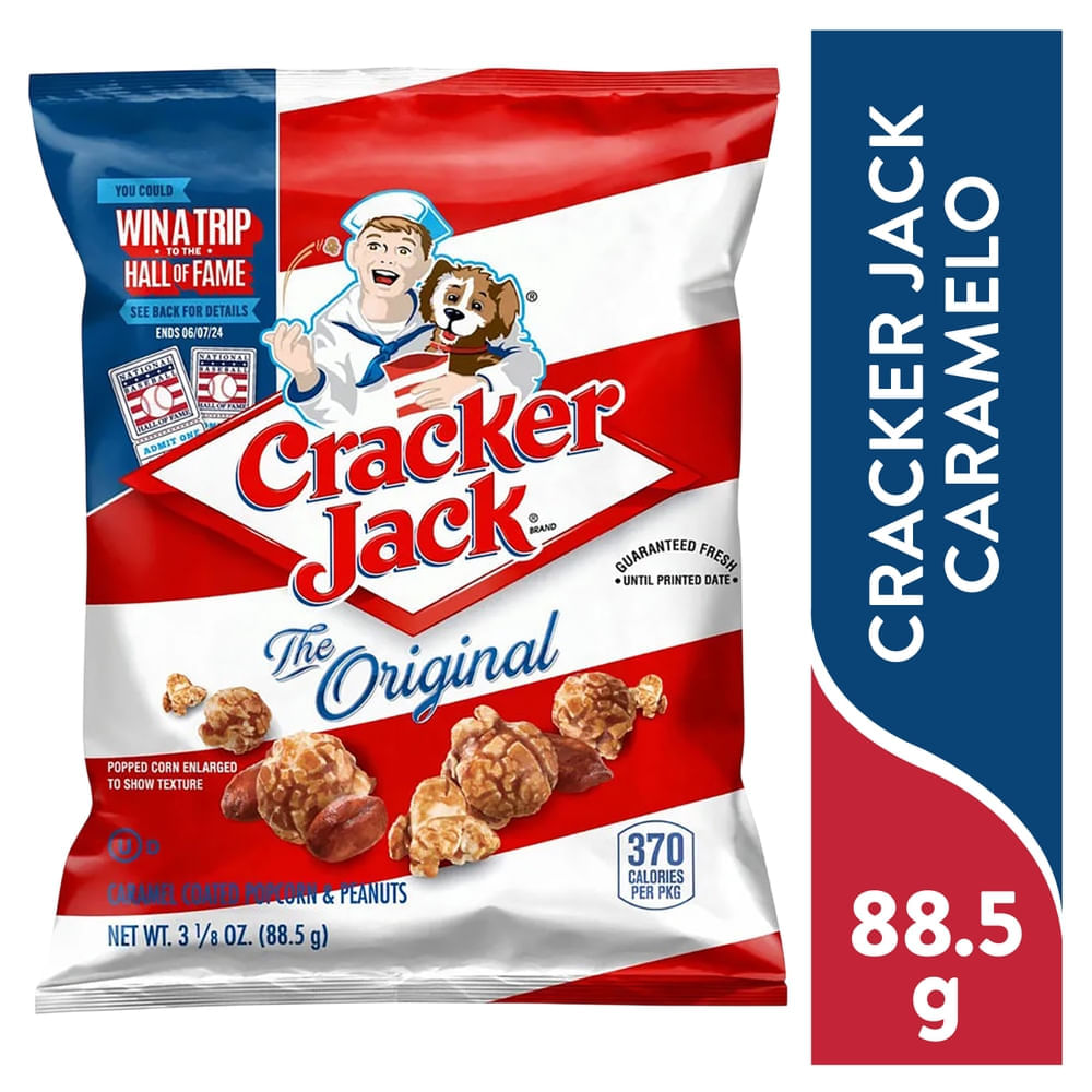 Palomitas Cracker Jack caramelo - 88.5 g