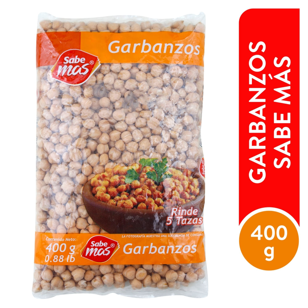 Garbanzo Sabemas lata rinde 5 Tazas - 400 g