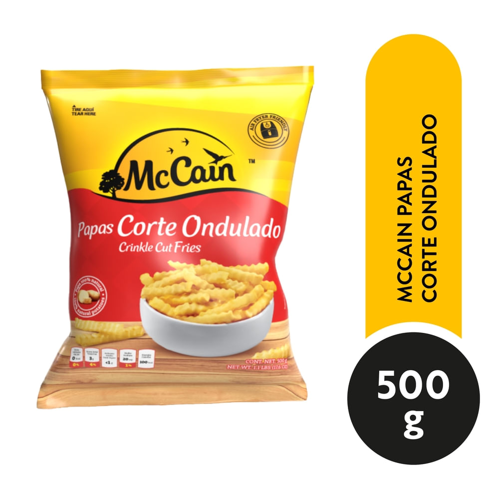 Papas Fritas McCain Corte Ondulado - 500 g