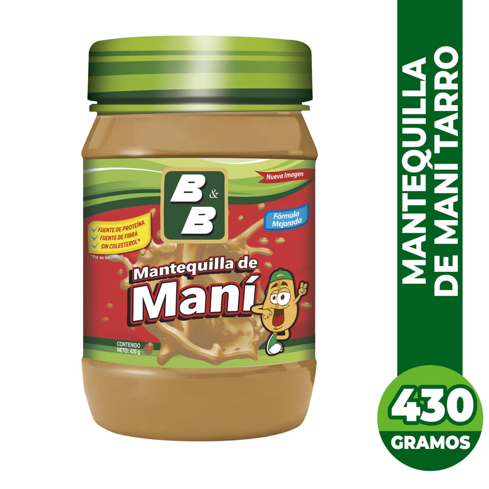 Mantequilla De Maní B&B - 430g