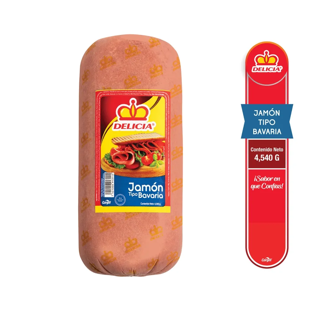 Jamón Delicia Bavaria - Precio Indicado por libra