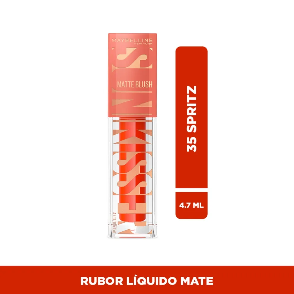 Rubor Maybelline Sunkisser Matte 35 Spritz Orange - 4.7 ml