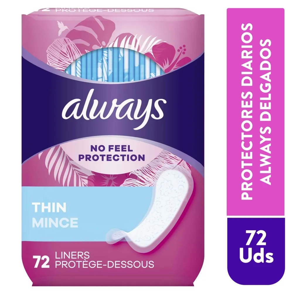 Protector Always Liners 72u