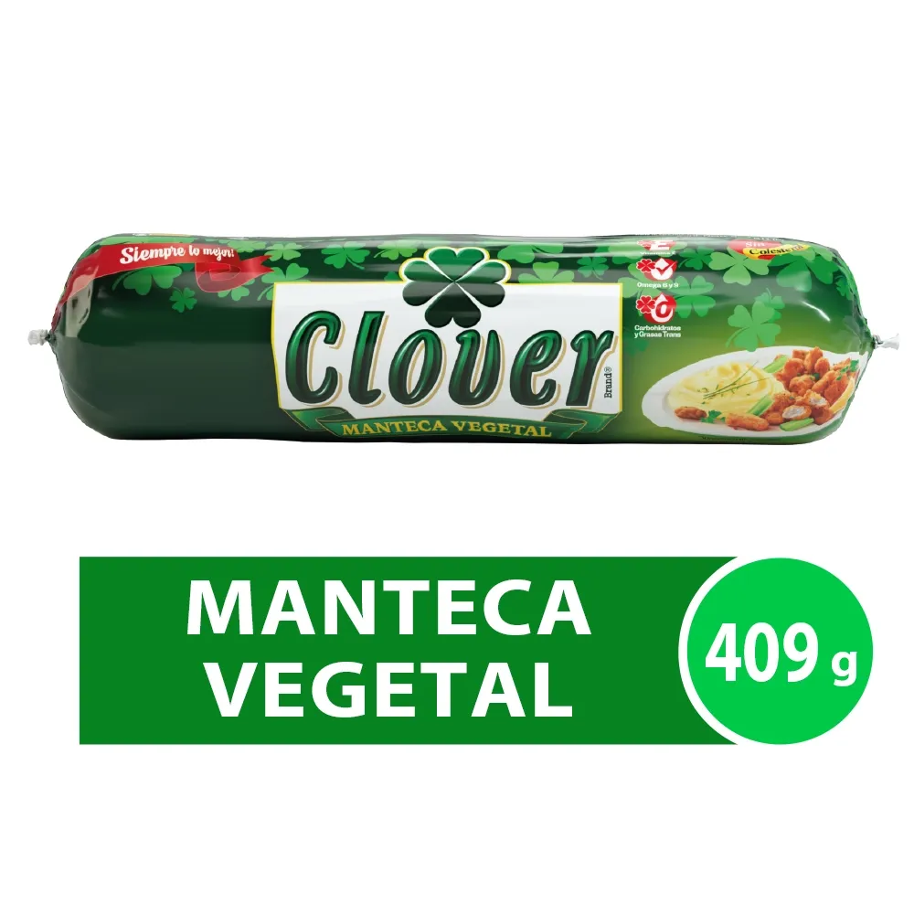 Manteca Clover  Brand 409 g