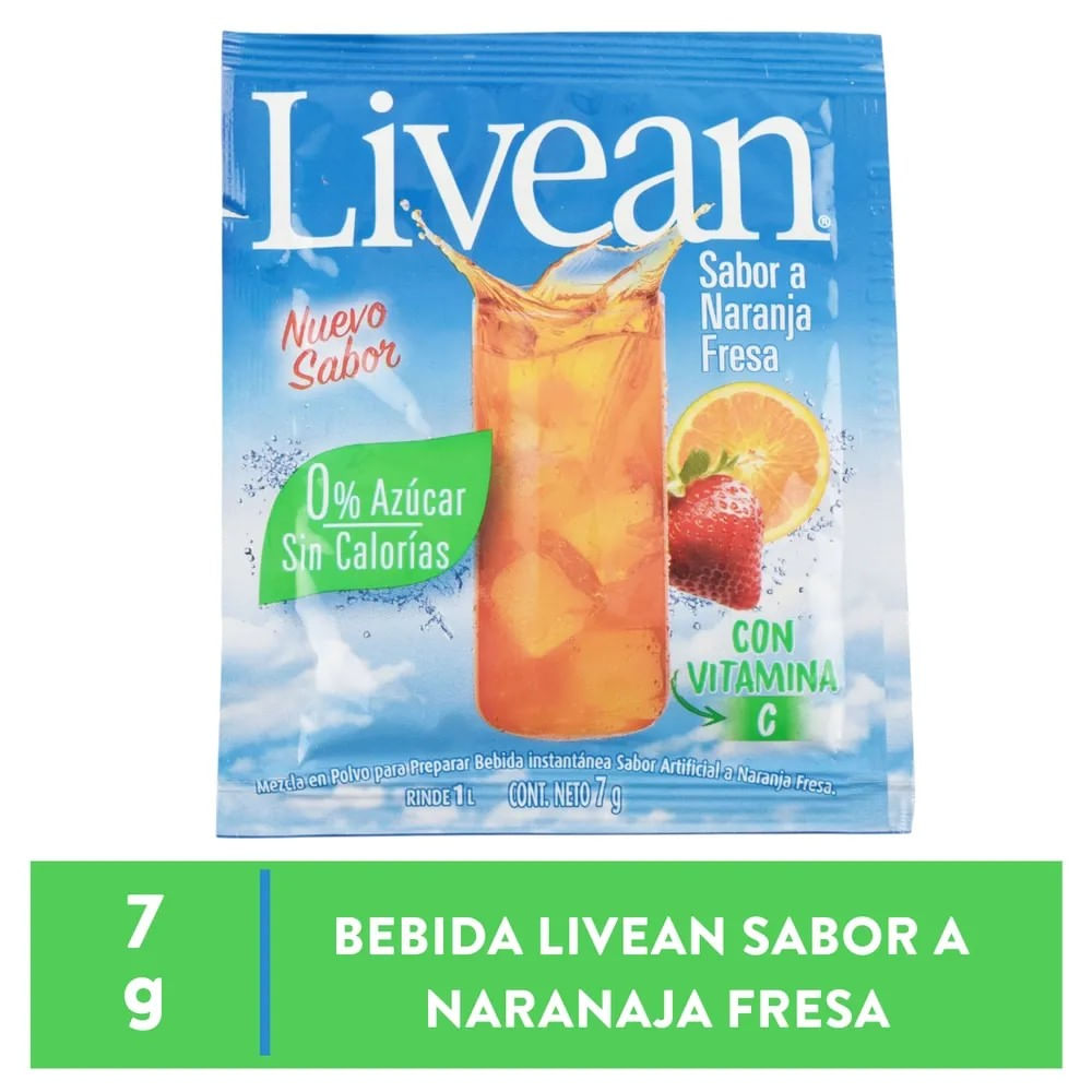 Livean Naranja Fresa 7 g