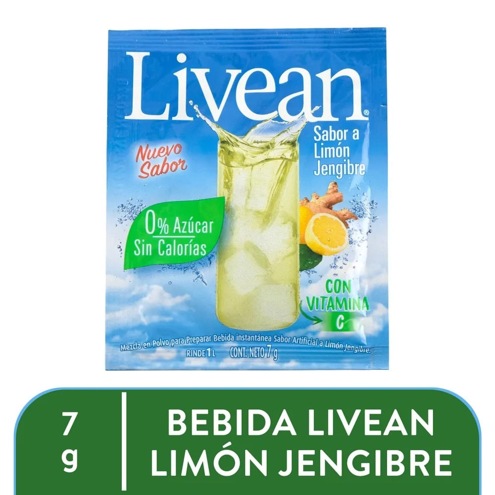Livean Limon Jengibre 7 g