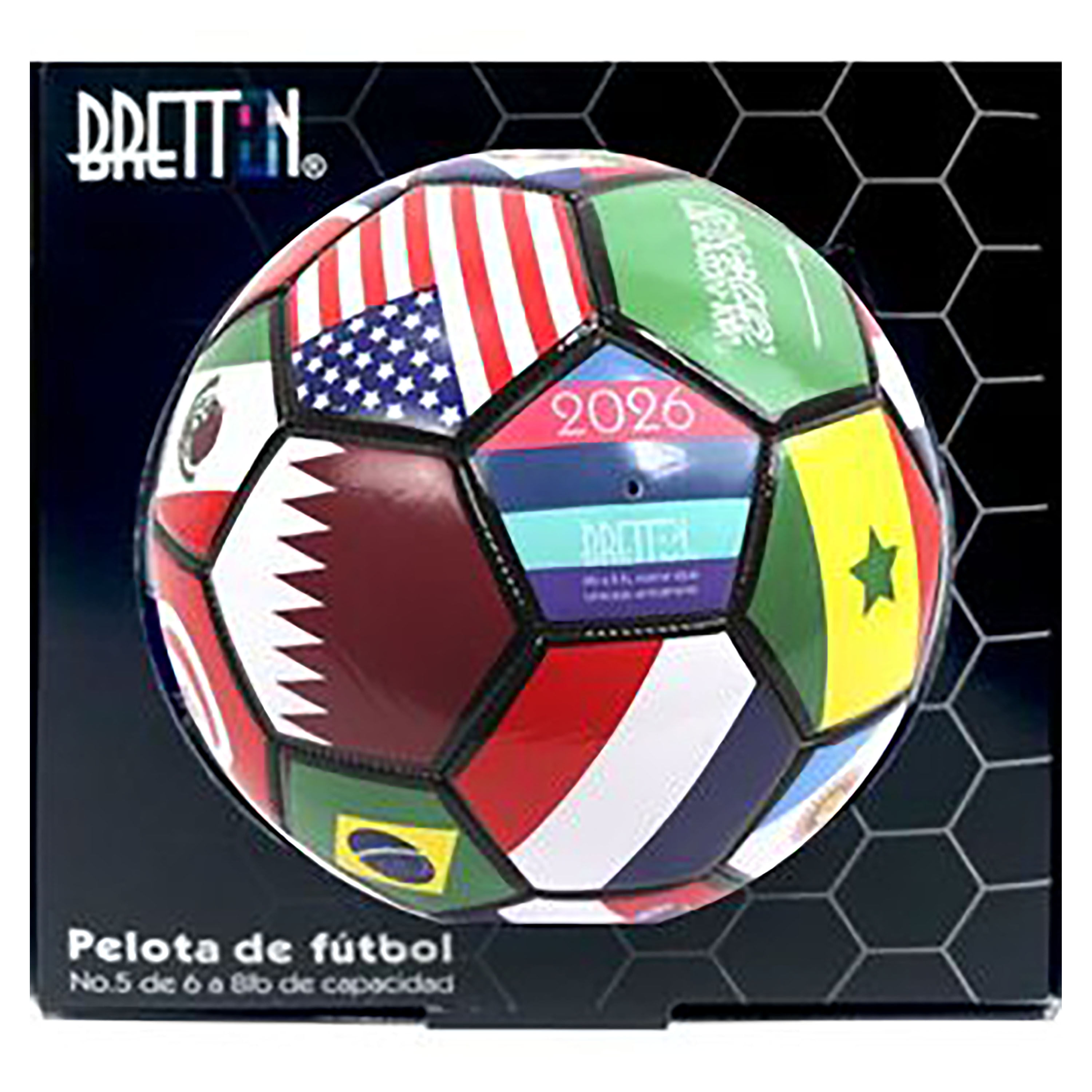 Balon Bretton Flag Multicolor N5 En Caja