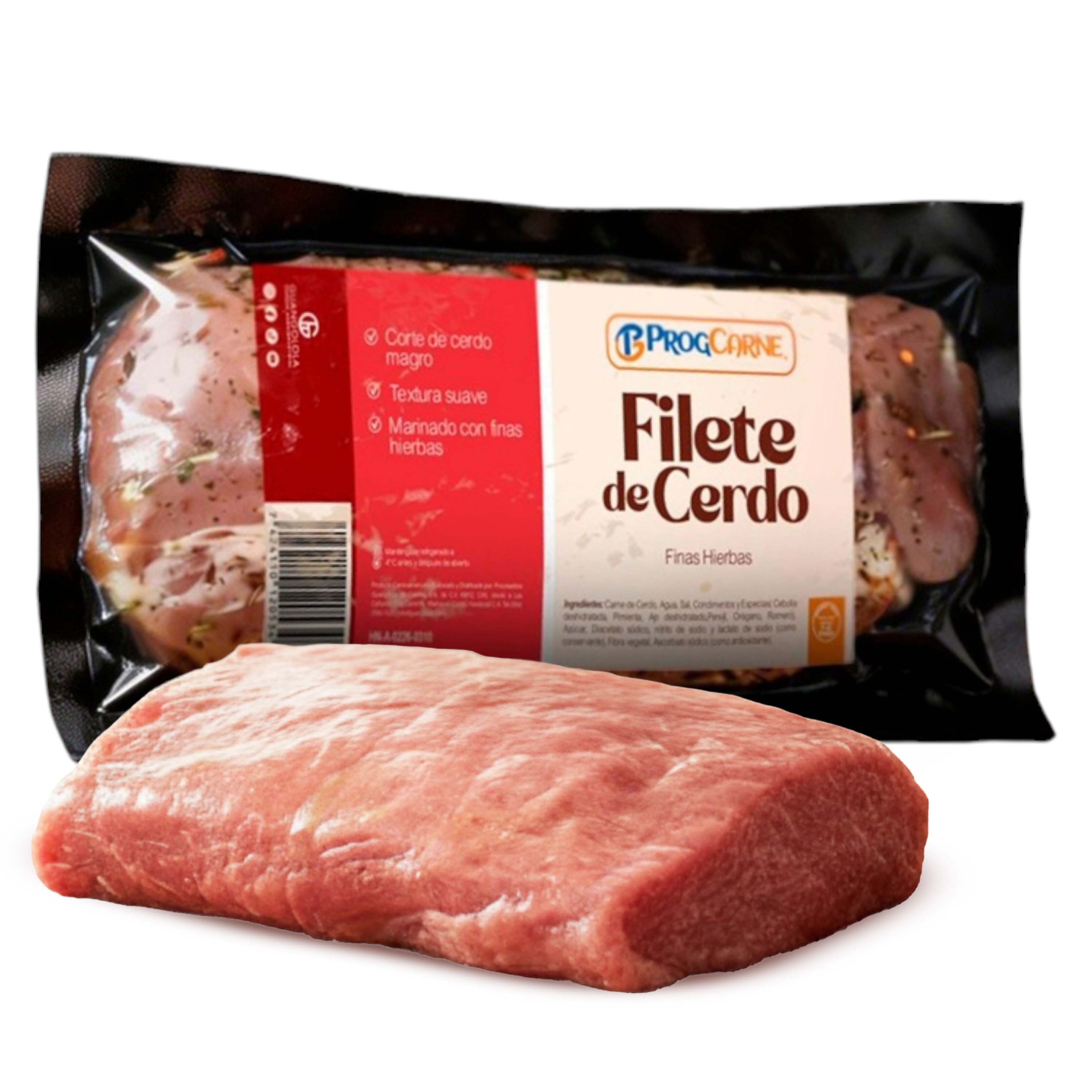 Filete De Cerdo Finas Hierbas Fres Pq