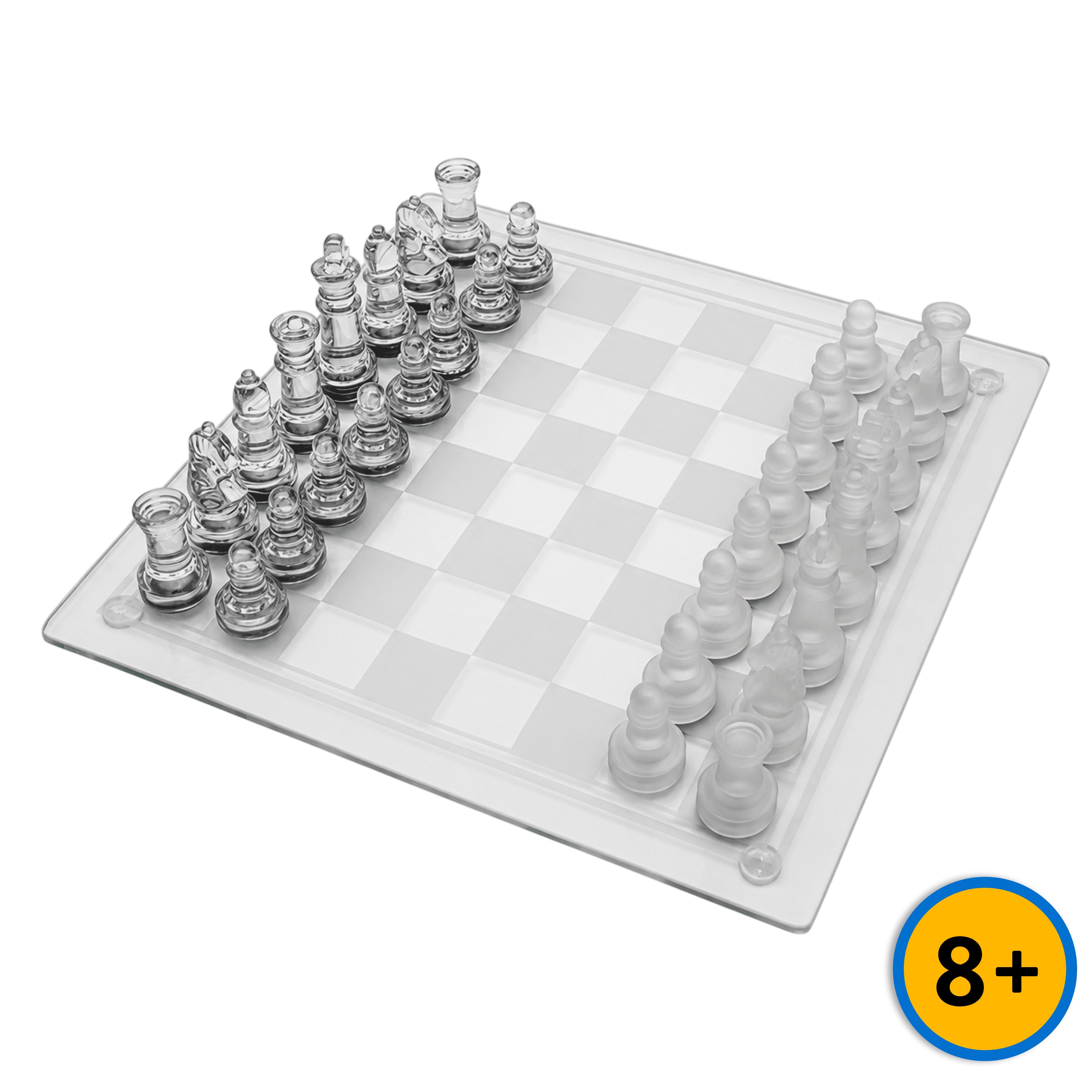 Juego Novelty ajedrez de vidrio