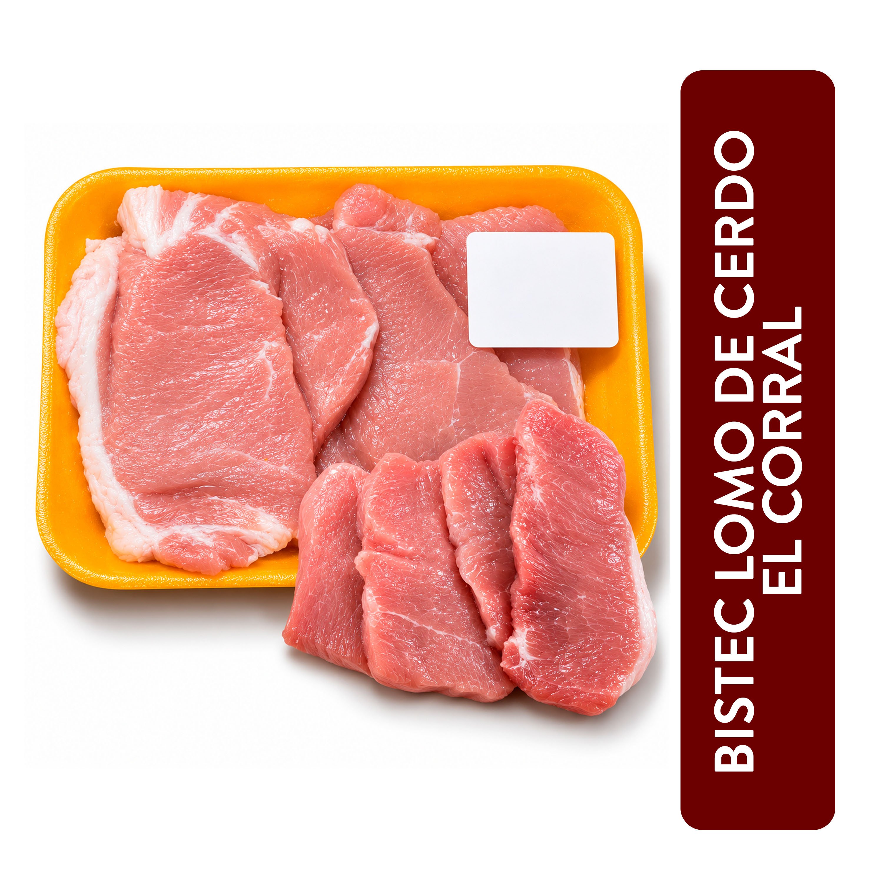 Bistec Lomo Cerdo Corral Fres Paq Und