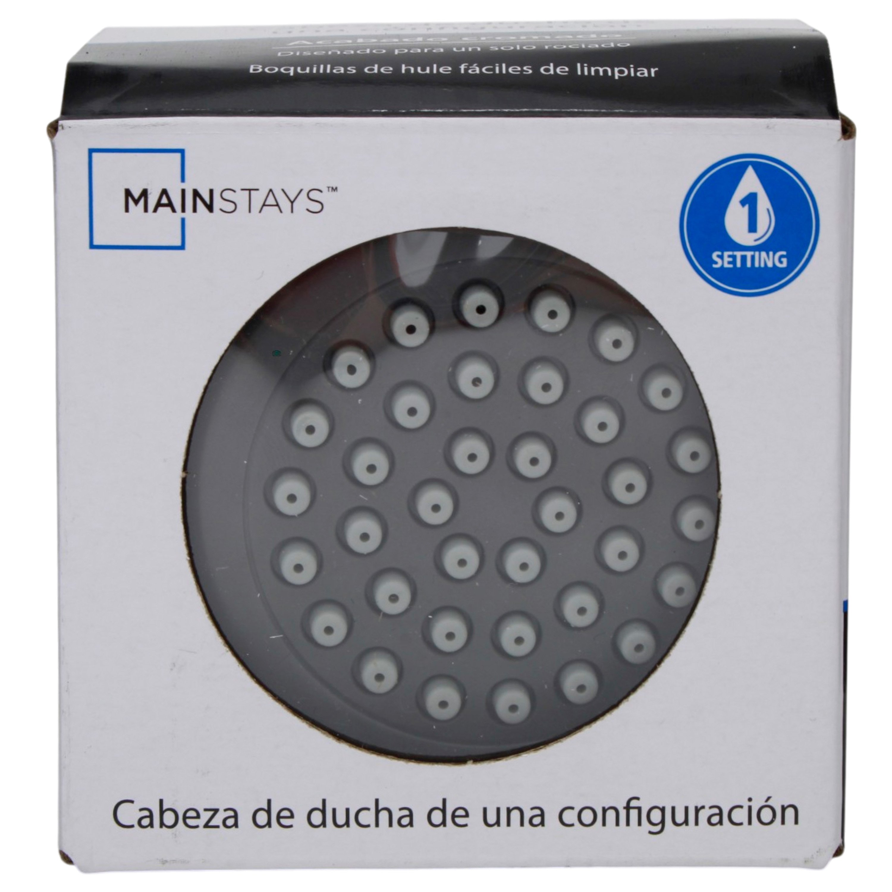 Ms Cabezal De Ducha 1 Modo Cromo
