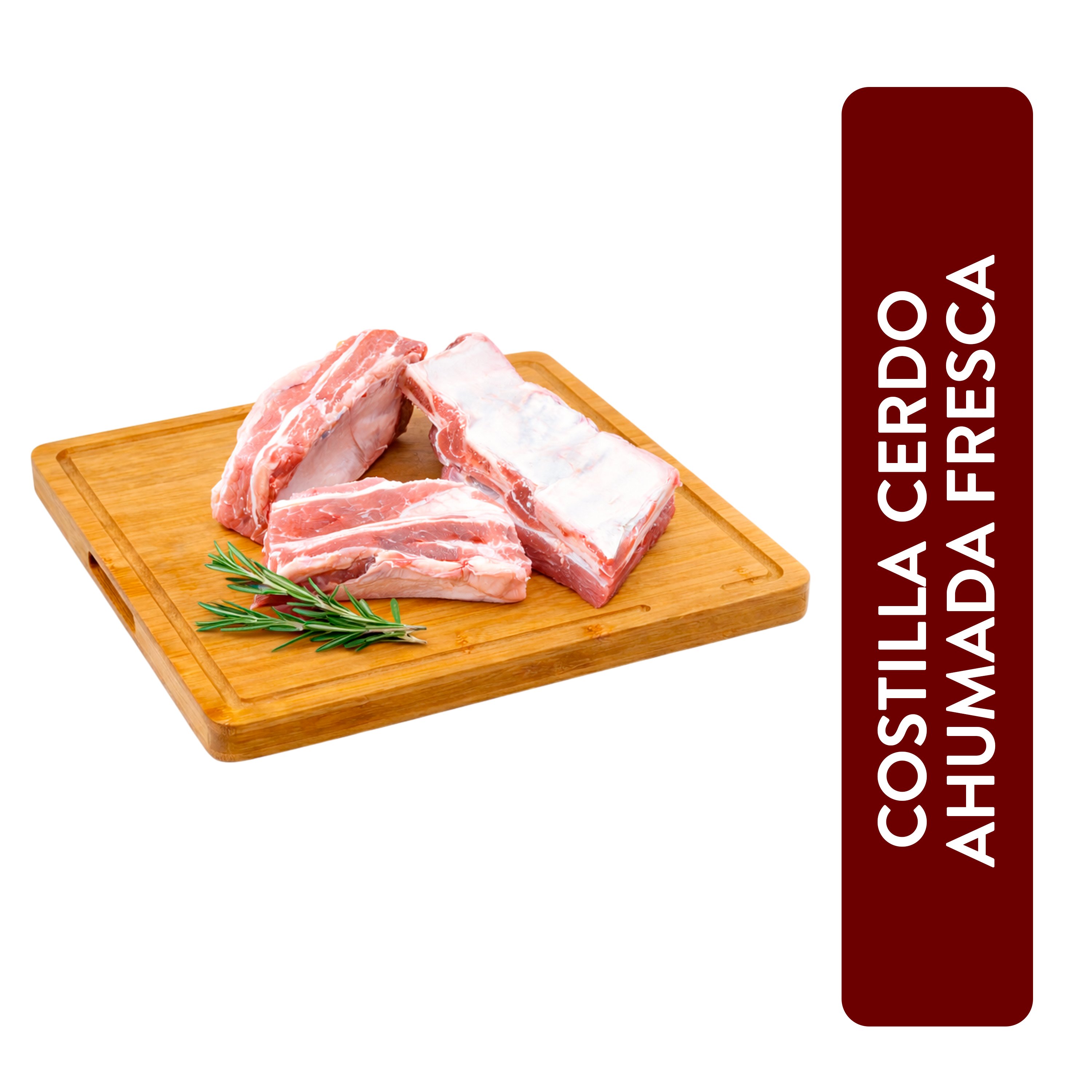 Costilla Cerdo Ahumada Progcarne Fresco - Precio Indicado por libra