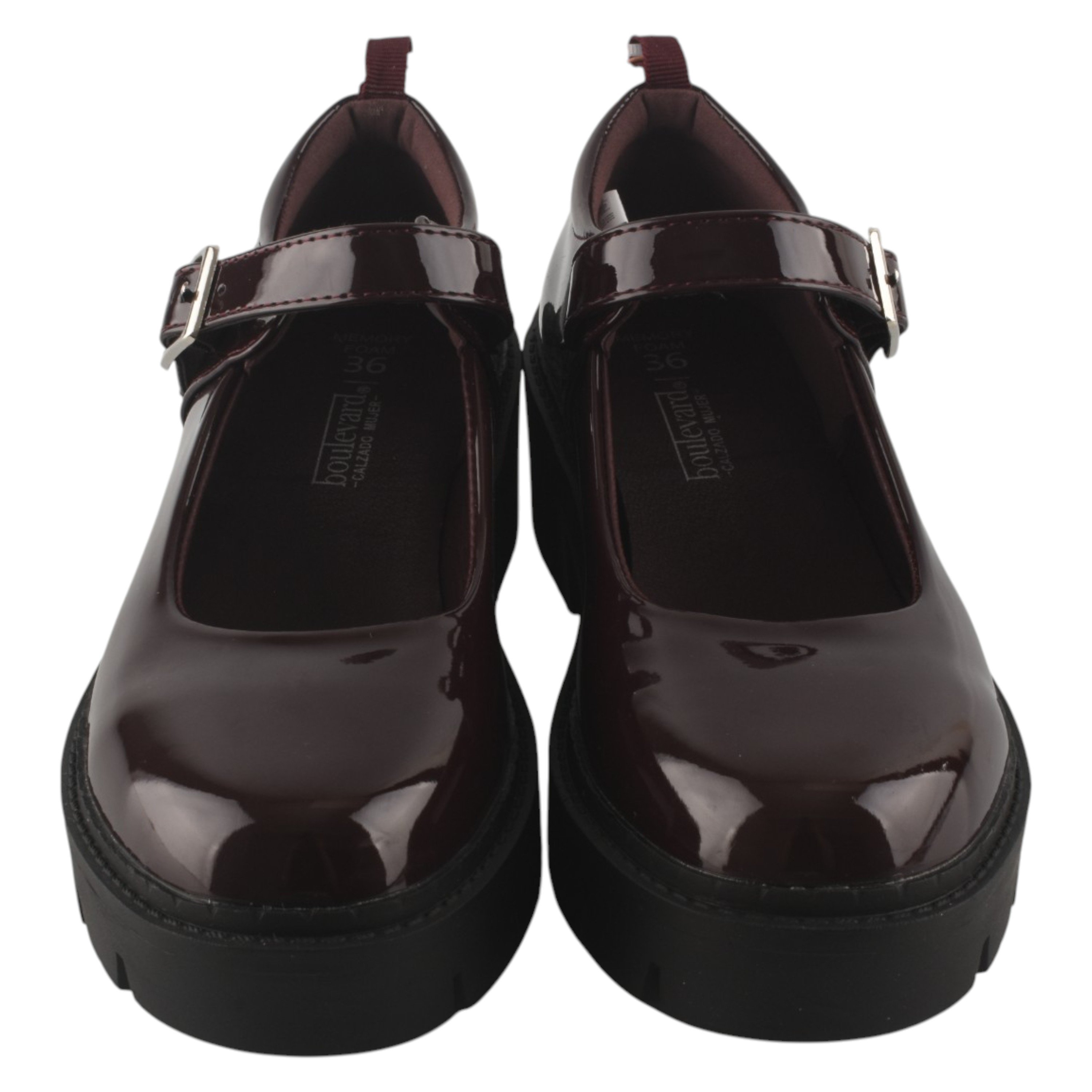 Chunky Mocasin Burgundy