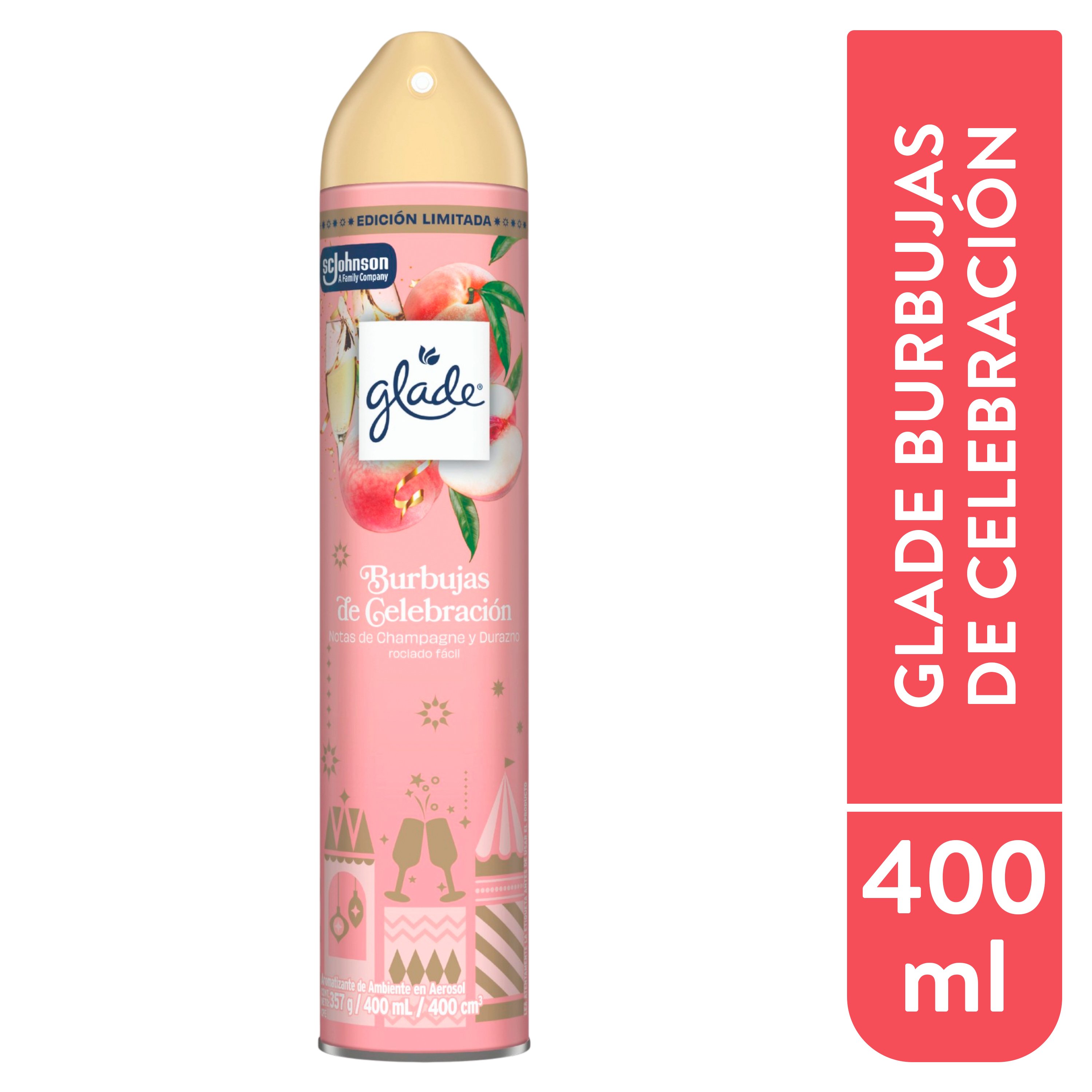 Aerosol Glade Burbujas Celebracion 400ml