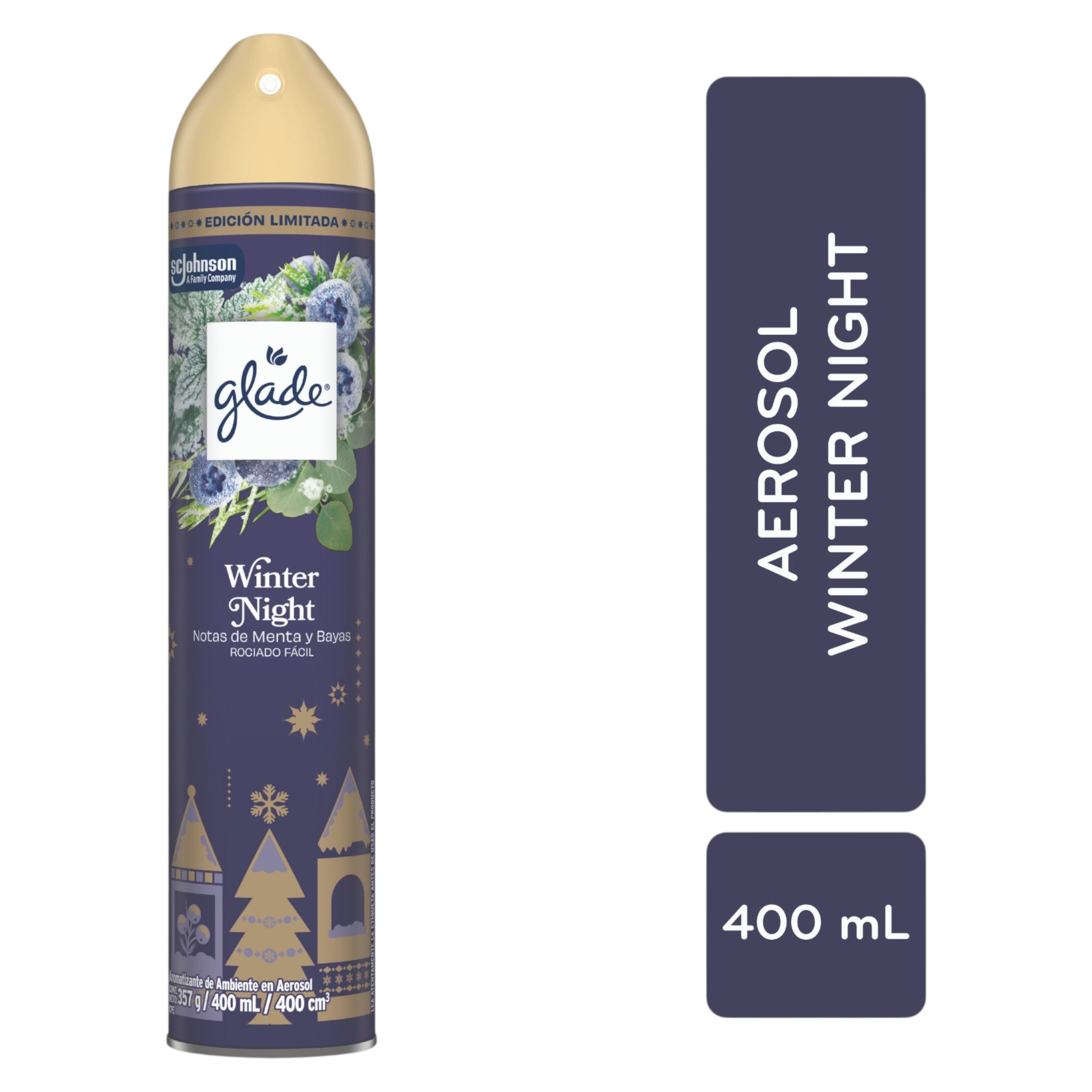 Aerosol Glade Winter Night Edition 400ml