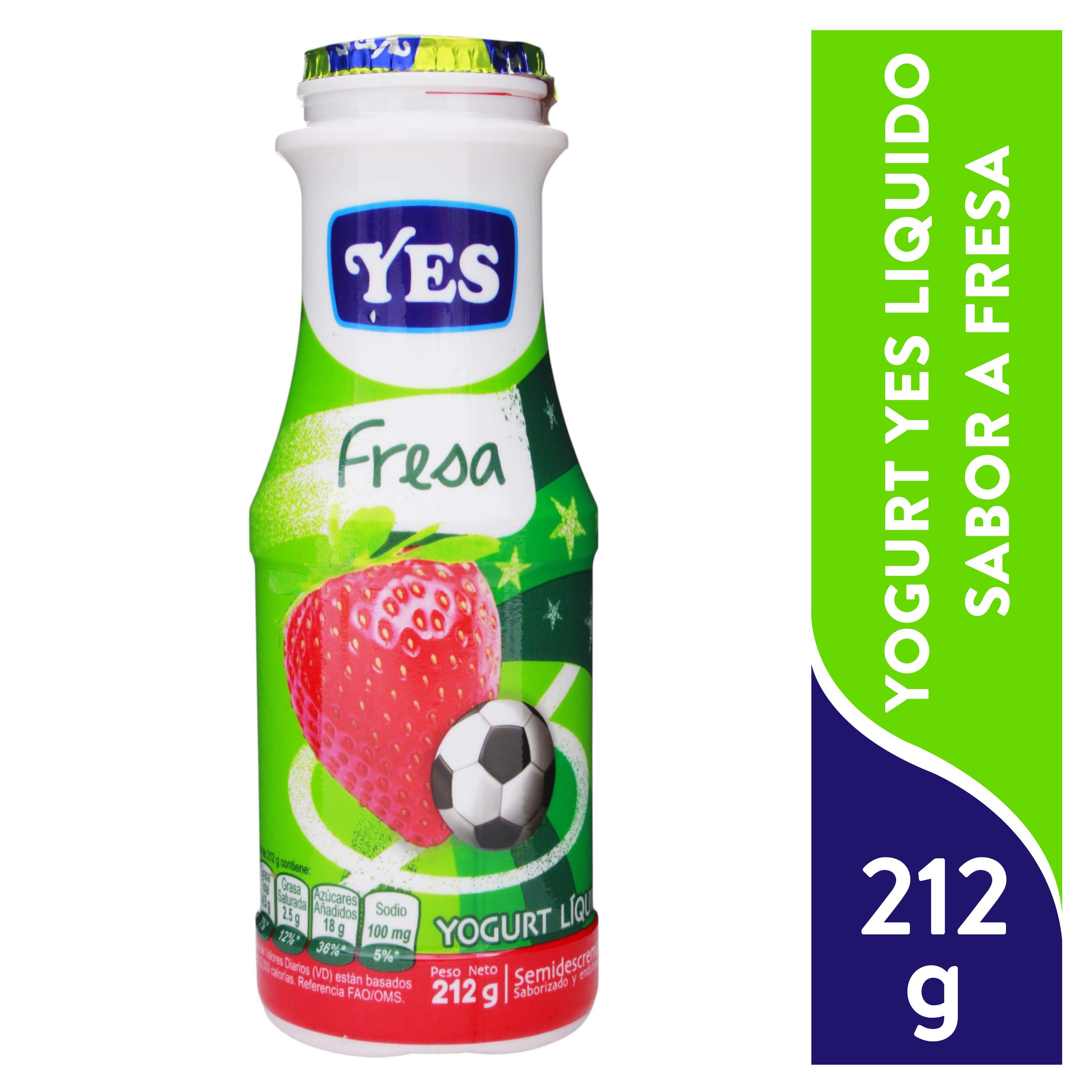 Yogurt Yes Bebible Fresa - 200ml