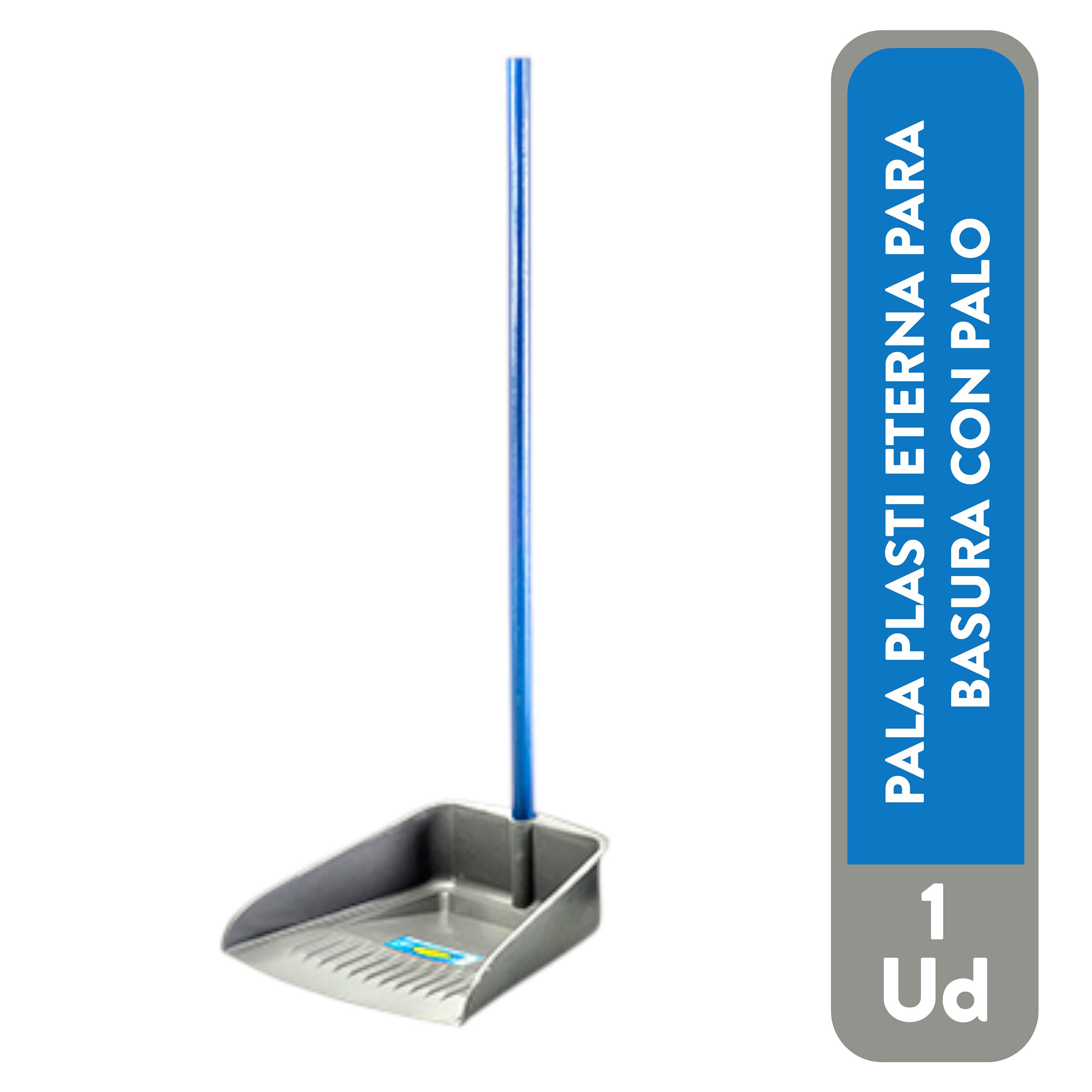Pala Eterna plástica para basura con palo