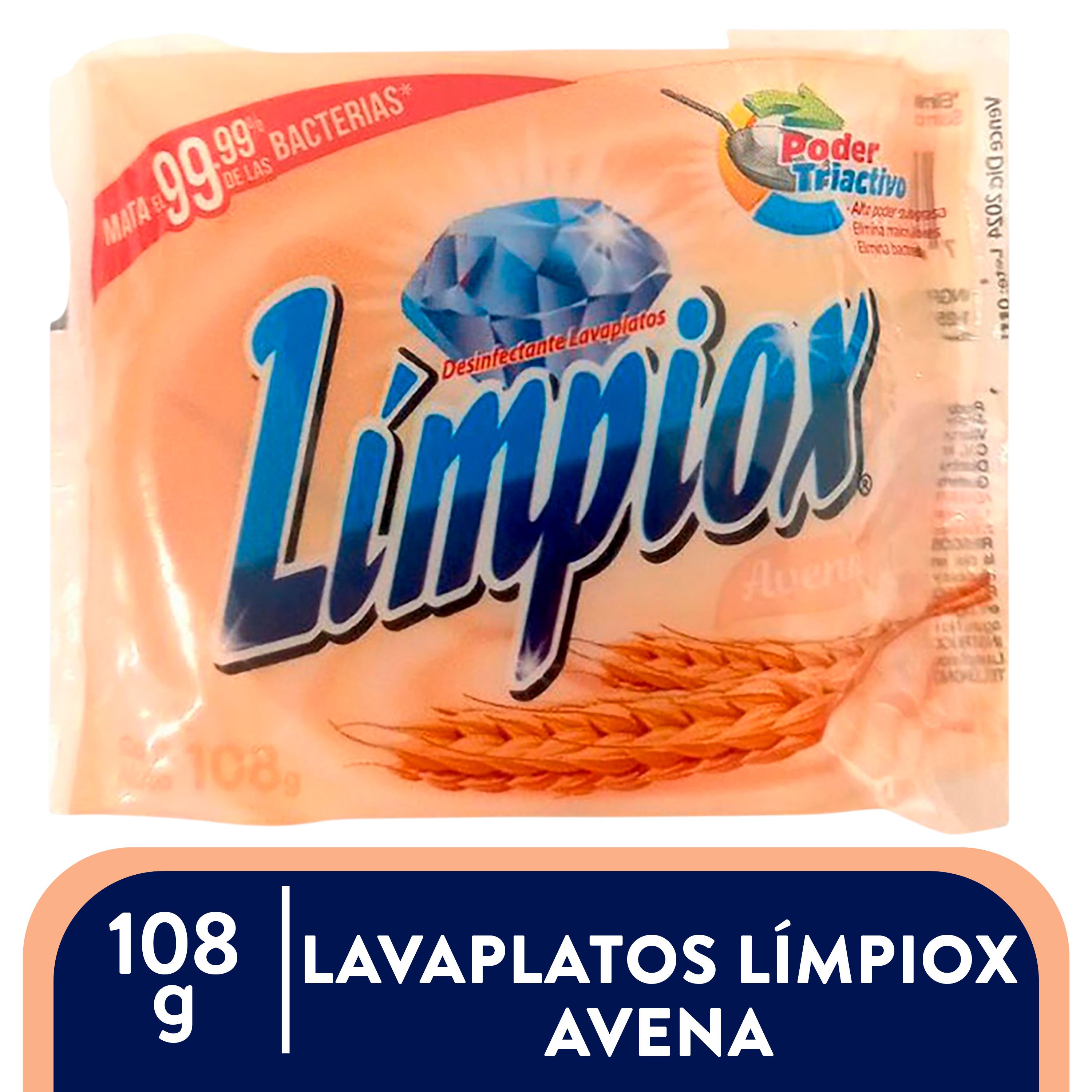 Lavaplatos Disco Limpiox Aroma Avena - 115 g