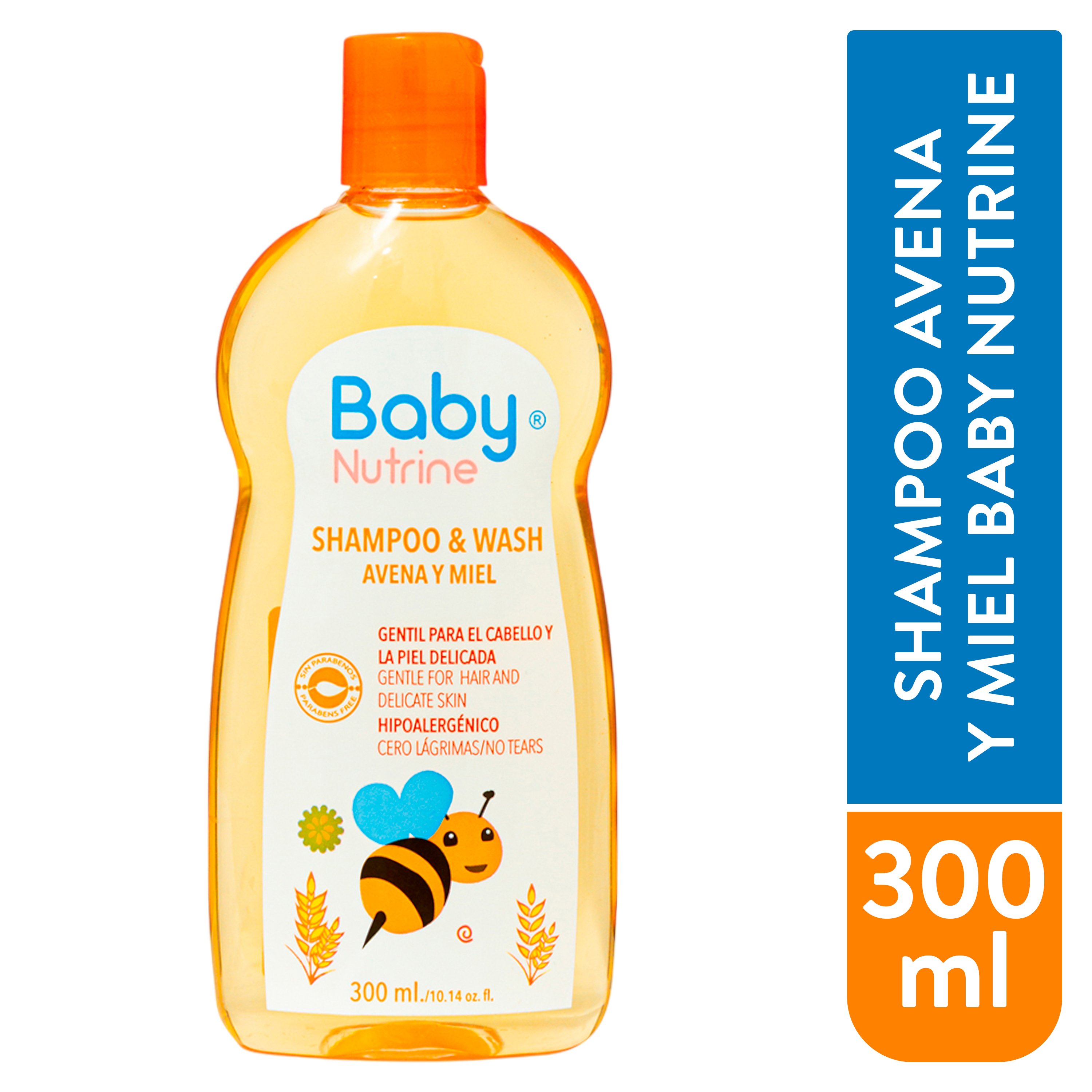 Shampoo Baby Nutrine Avena y Miel-  300 ml