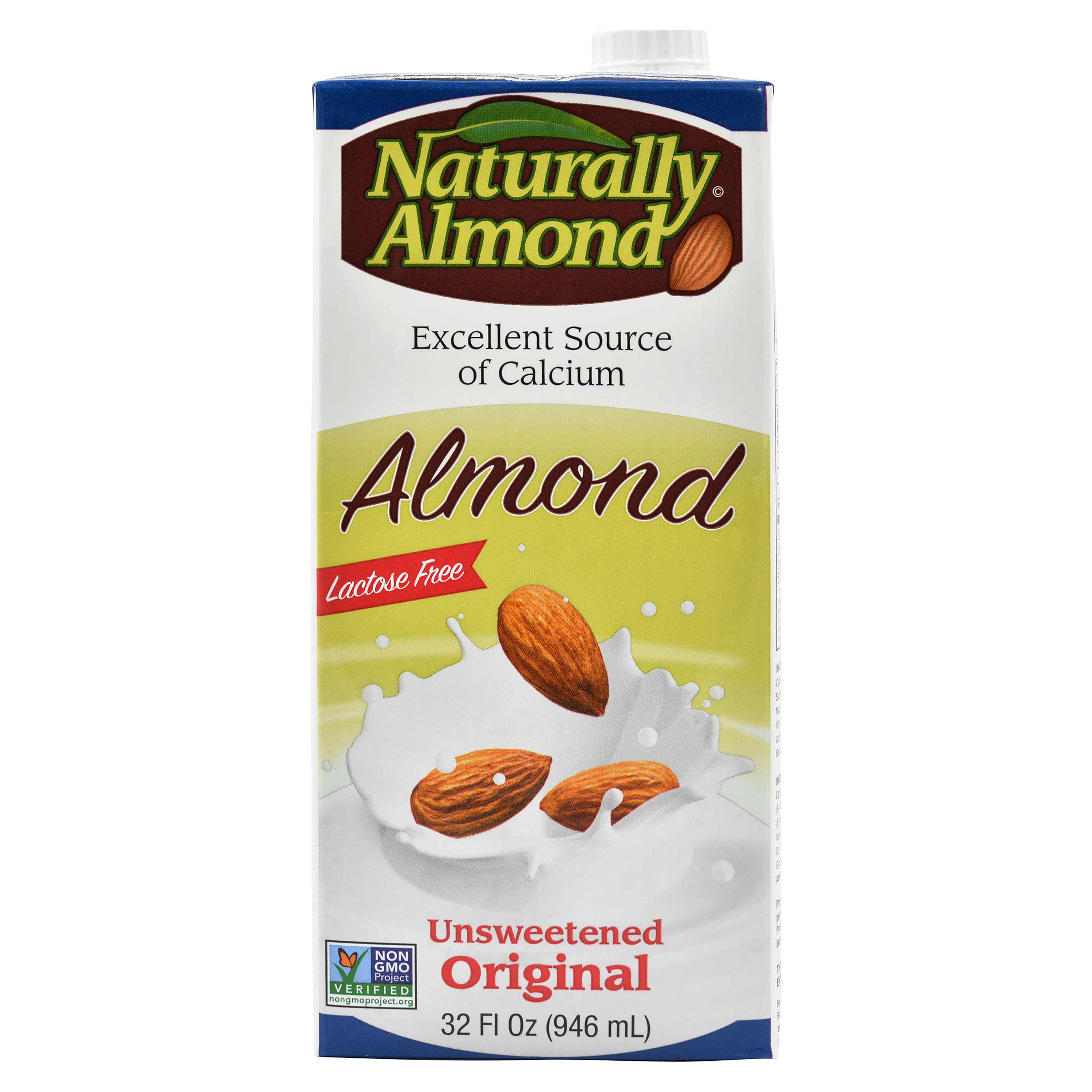 Bebida de almendra Naturally Original Sin Azúcar - 946 ml