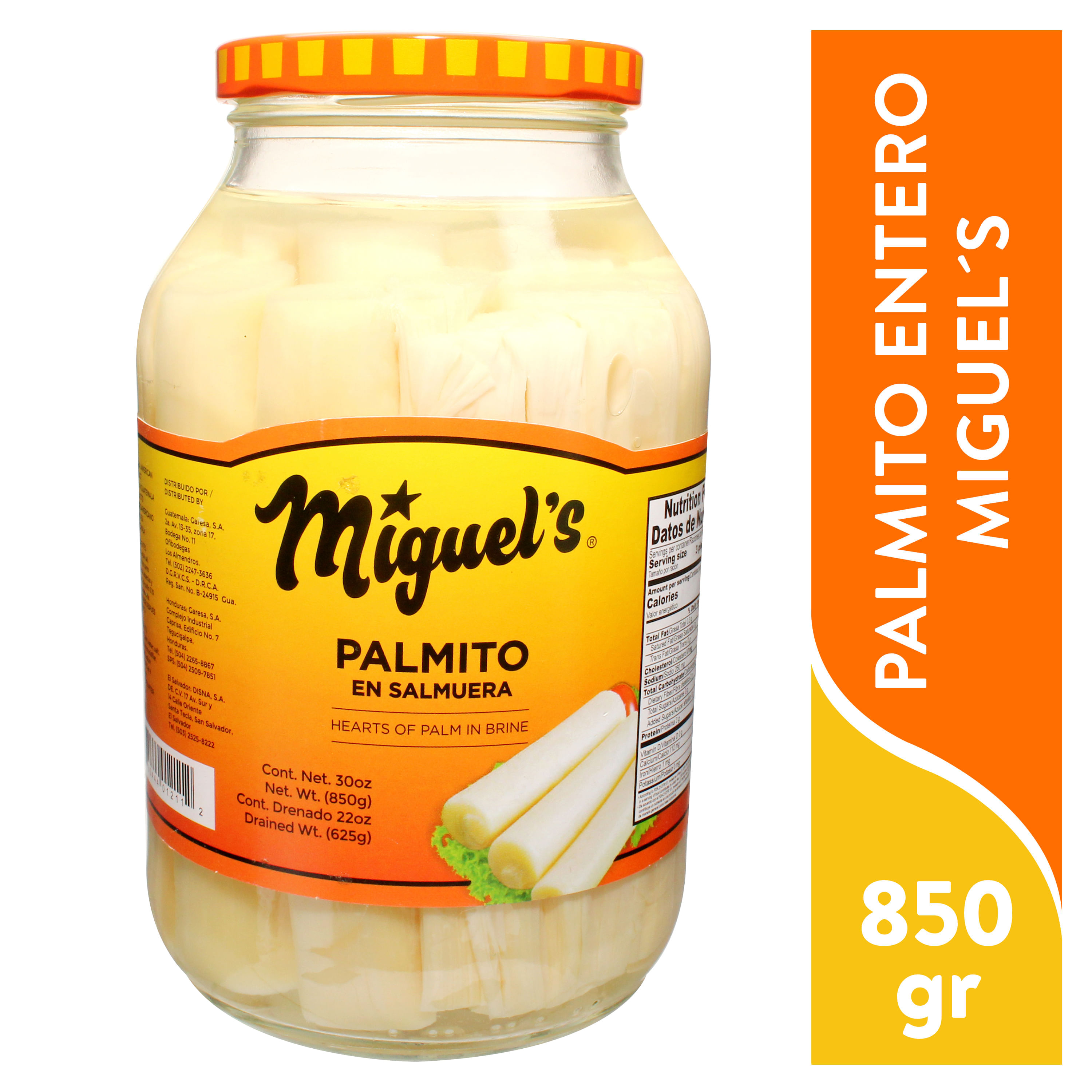 Palmito Miguel's Entero - 907.19 g