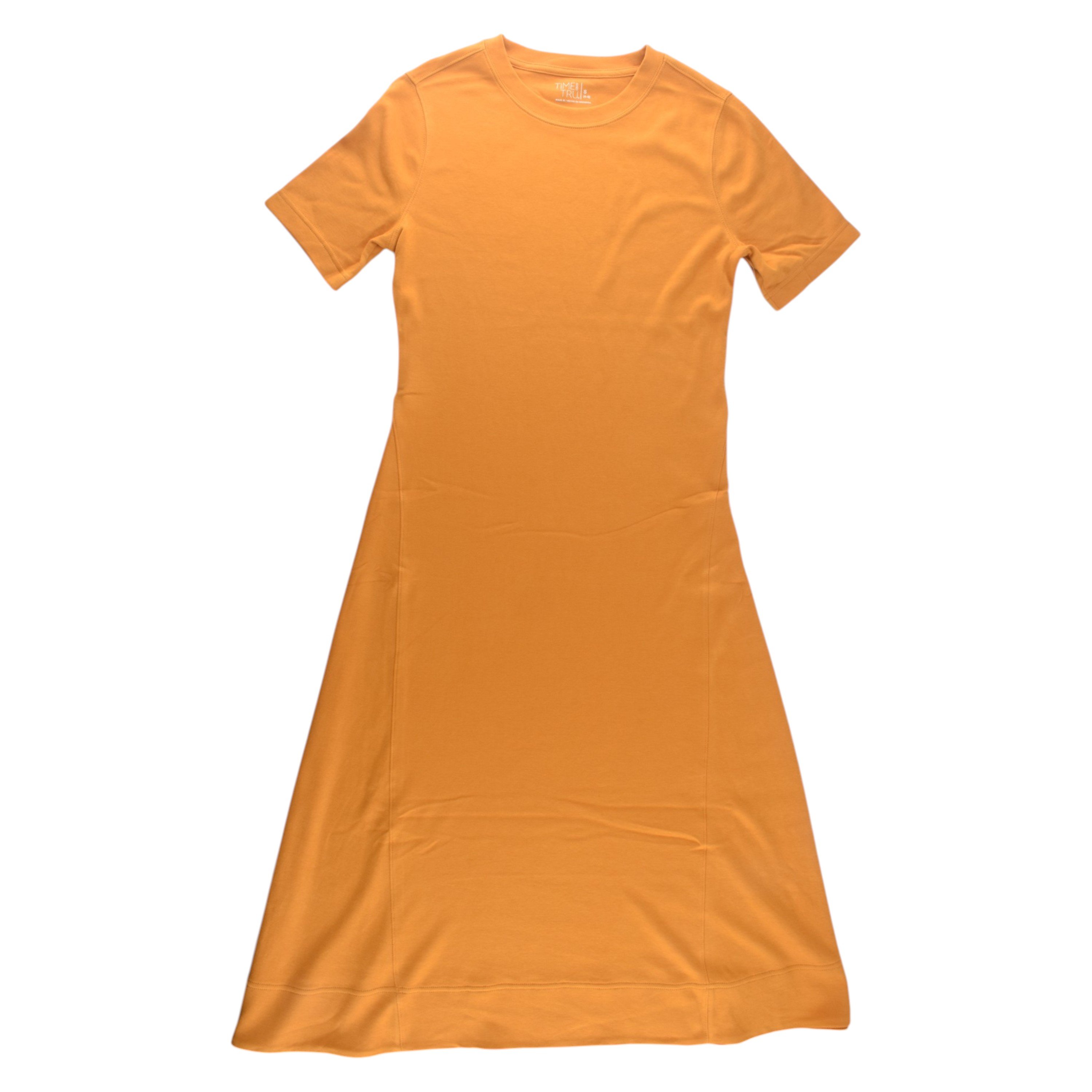 Vestido Seamed Midi Time Tru