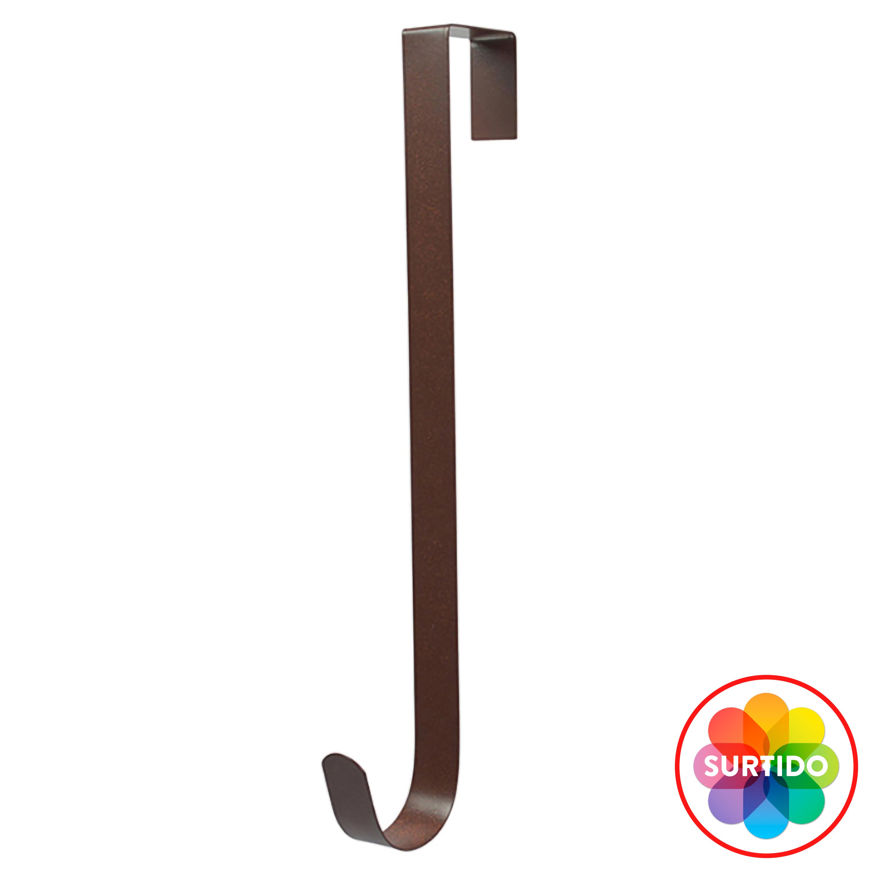 Colgador Holiday Time de metal para corona de Navidad - 35 cm