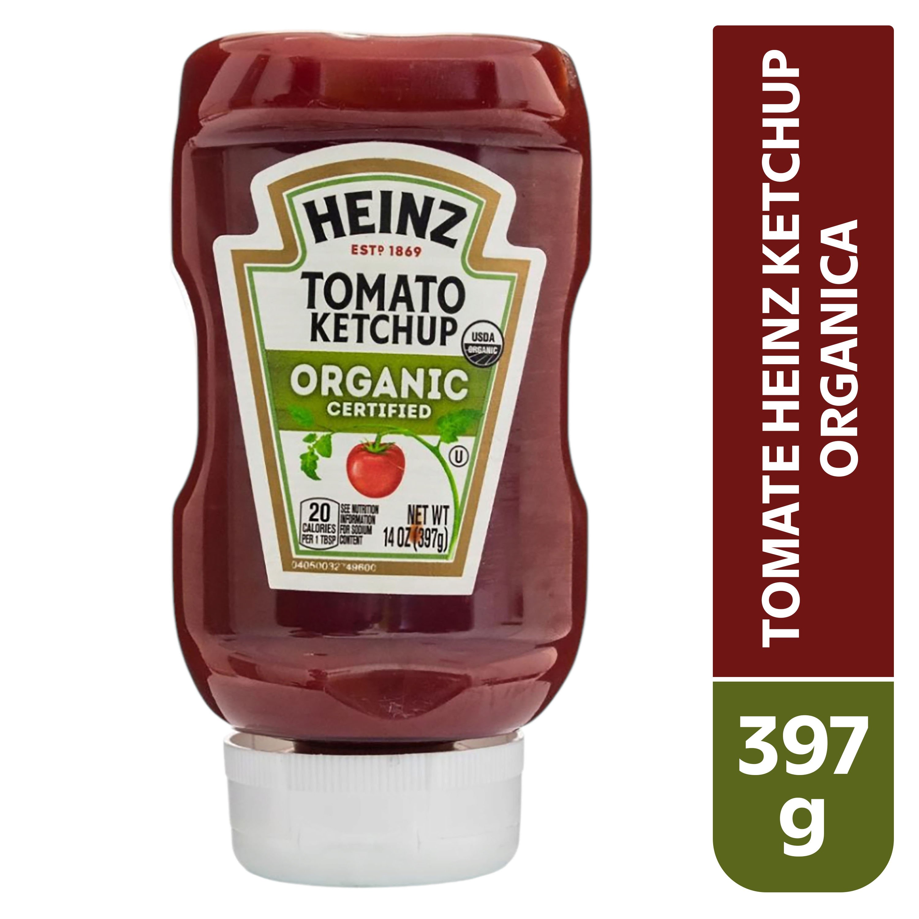 Tomate Heinz Kétchup Orgánica - 397 g