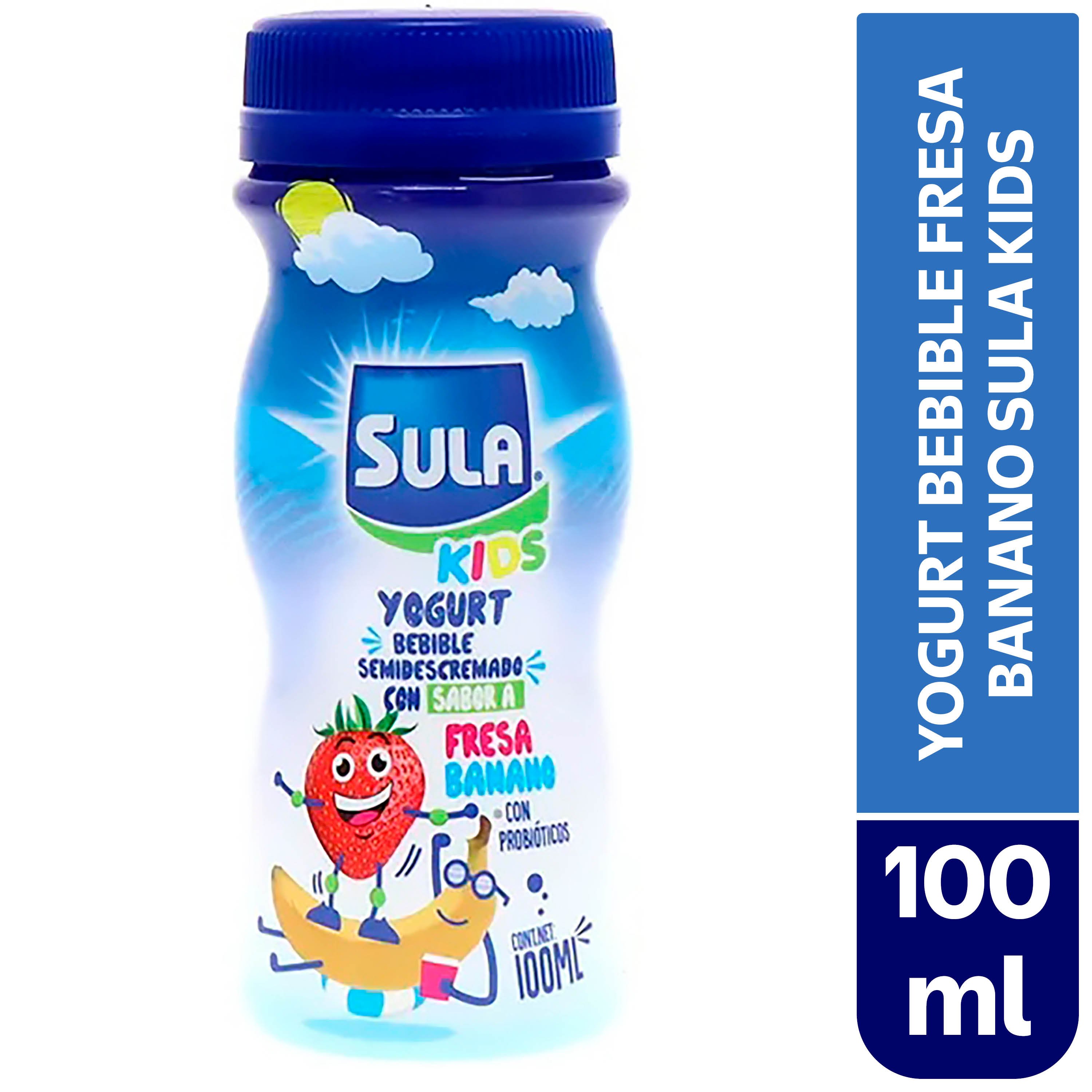 Yogurt Bebible Fresa Ban Sula Kids 100ml