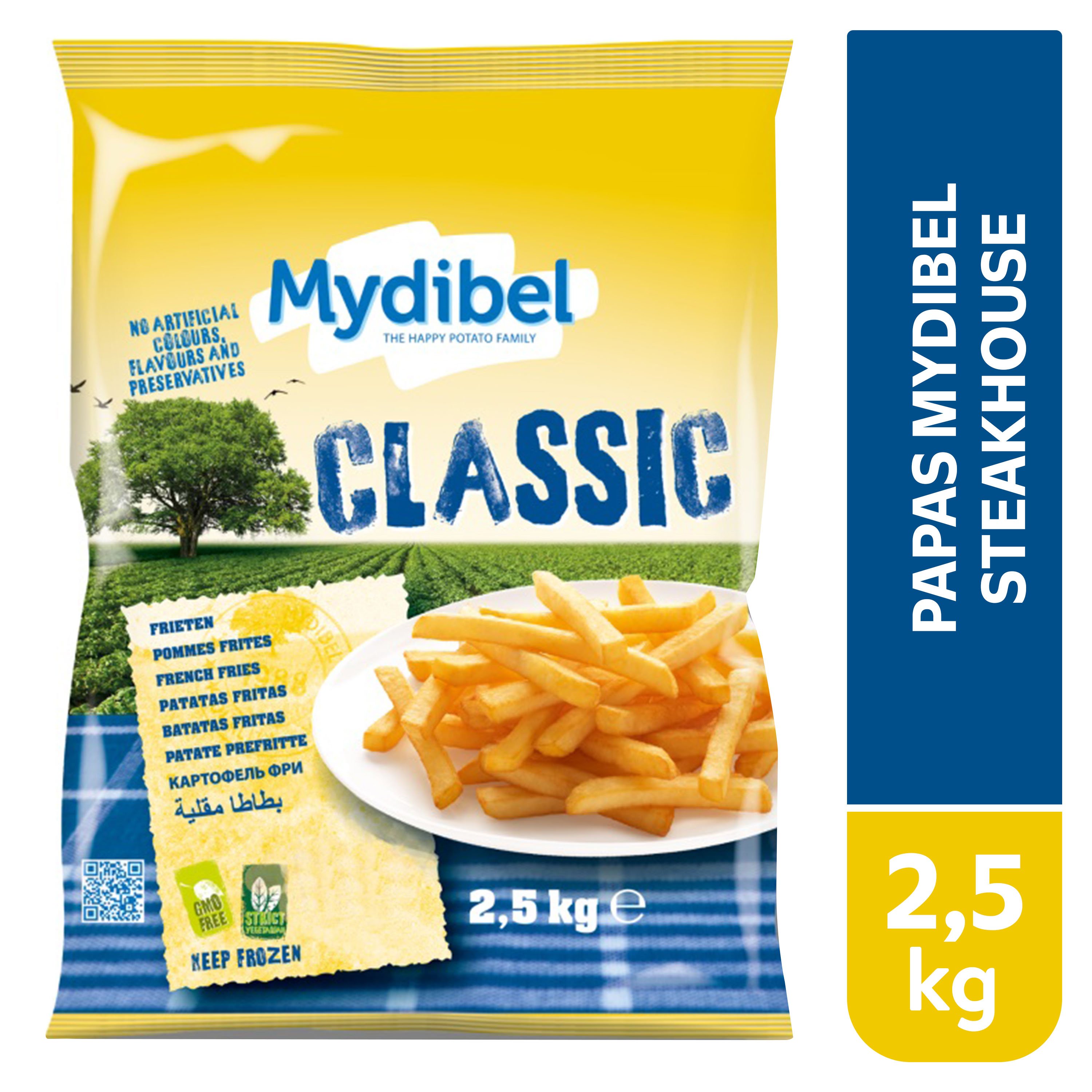 Papas Mydibel Steakhouse - 2500 g