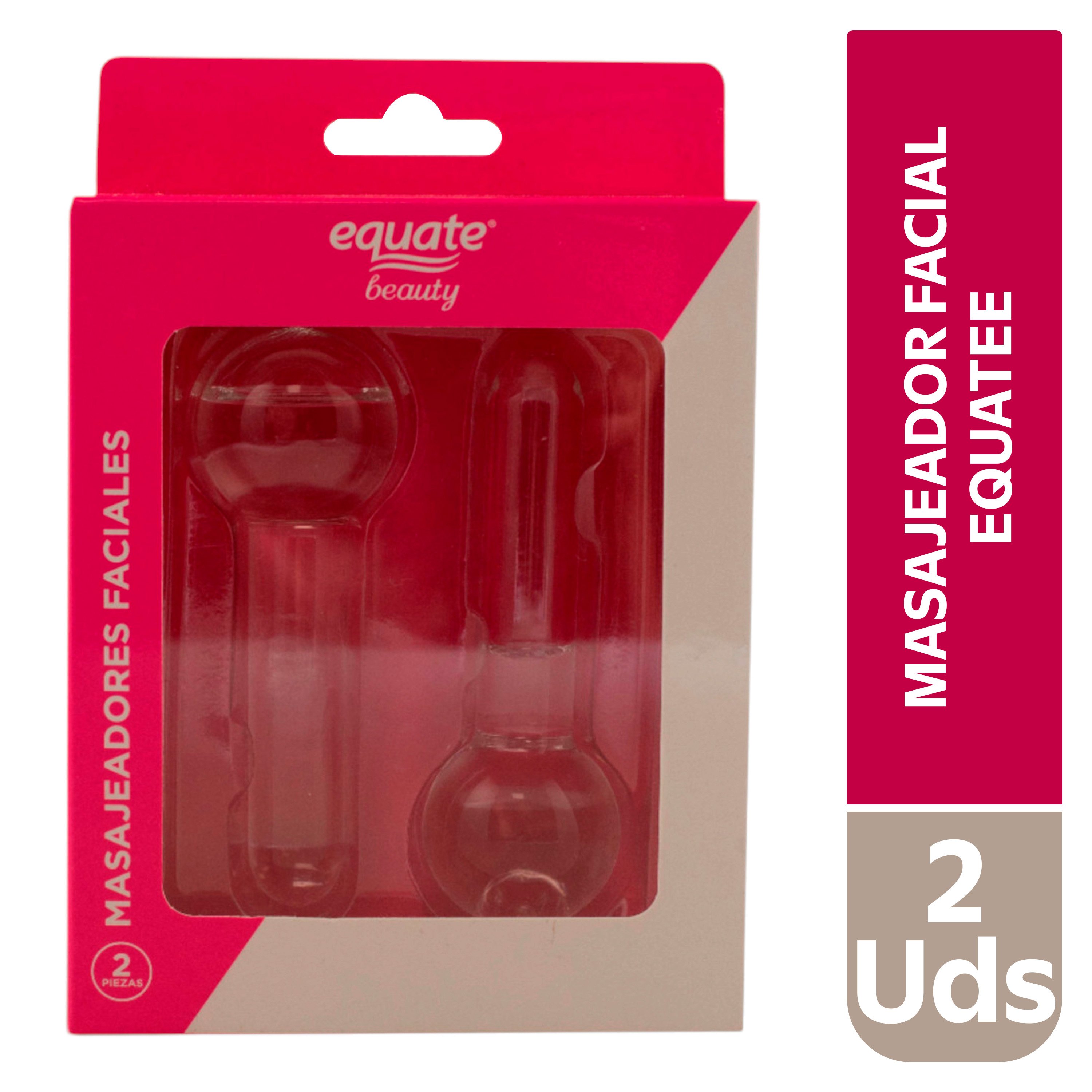 Masajeadores faciales Equate - 2 Uds